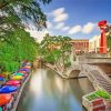 San Antonio River US Texas paint by numbers