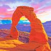 Utah Arches paint by numbers