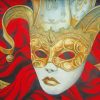 Venetian Mask paint by numbers
