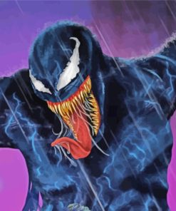Venom Movie Art paint by numbers