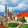 Wawel Cathedral Krakow paint by numbers