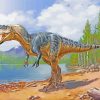 Wild Dinosaur Animal paint by numbers