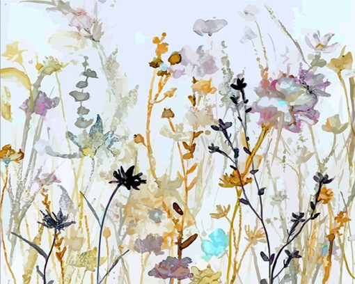 Wildflower Mist 2 paint by numbers