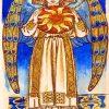William-Morris-Day-Angel-Holding-a-Sun-paint-by-numbers