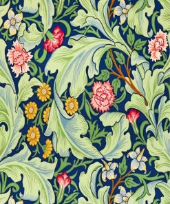 Leicester Green By William Morris-paint-by-numbers