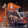 The Strong Ygritte Game Of Thrones paint by numbers