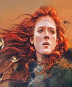 Aesthetic Ygritte Art paint by numbers