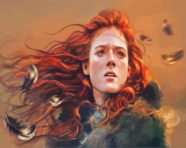 Aesthetic Ygritte Art - Paint By Number - Paint by Numbers for Sale