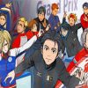 Yuri On Ice Japanese Anime paint by numbers