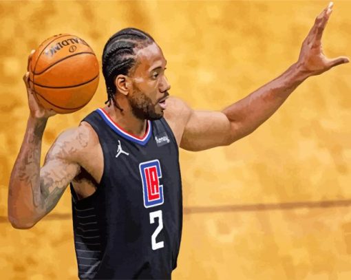 Aesthetic Kawhi The Basketball Player paint by numbers