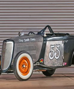 Aesthetic Hot Rod Car paint by numbers