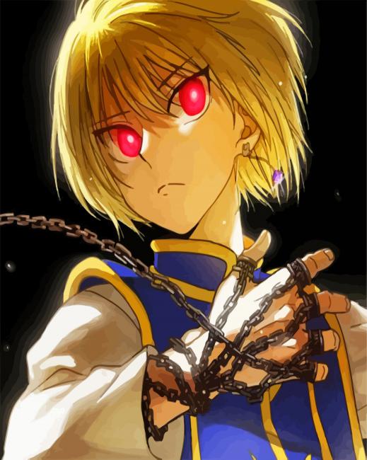 Aesthetic Kurapika - Paint By Number - Paint by Numbers for Sale