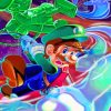 Aesthetic Luigi paint by numbers
