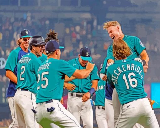 Aesthetic Mariners paint by numbers