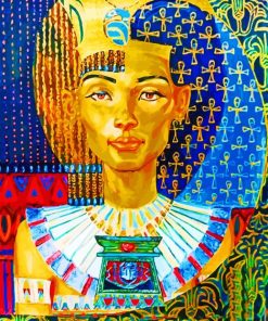 Aesthetic Egyptian Pharaon paint by numbers