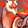 Aesthetic Okami paint by numbers