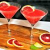 Blood Orange Martinis paint by numbers