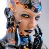 Cyborg Woman paint by numbers