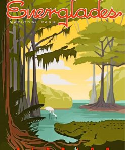 everglades-national-park-Florida-paint-by-numbers