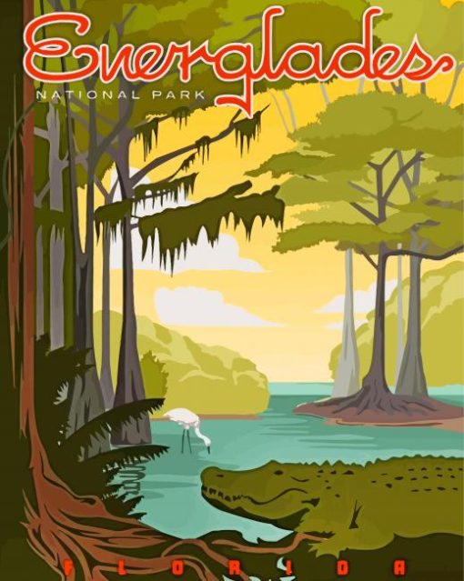 everglades-national-park-Florida-paint-by-numbers