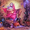 Fantasy Gnome Art paint by numbers