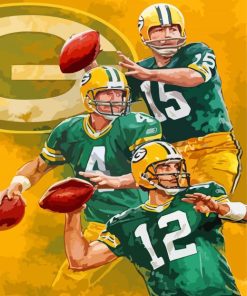 Green Bay Packers Art paint by numbers