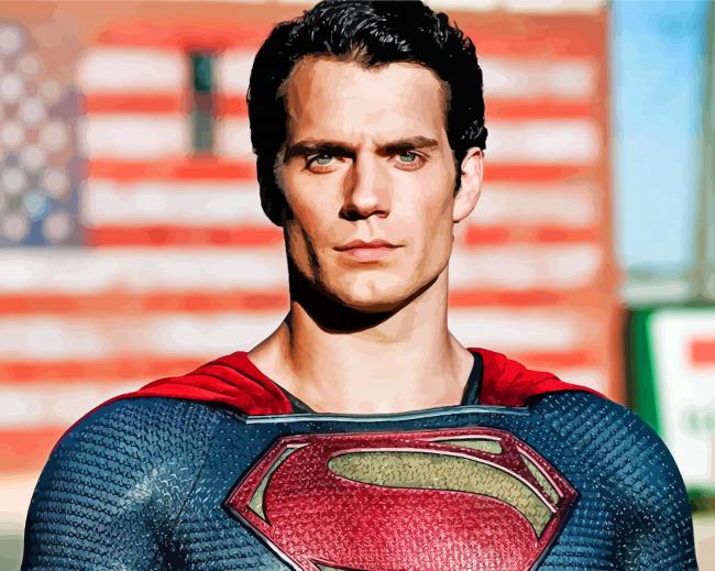 henry-cavill-superman-paint-by-number