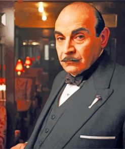 Hercule Poirot paint by numbers