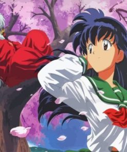 Inuyasha Japanese Anime paint by numbers