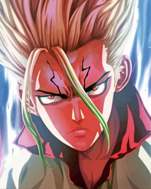 ishigami-dr-stone-anime-paint-by-number