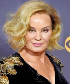 Jessica Lange paint by numbers
