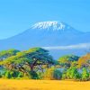Kilimanjaro paint by numbers