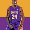 The Basketball Player Kobe Bryant paint by numbers