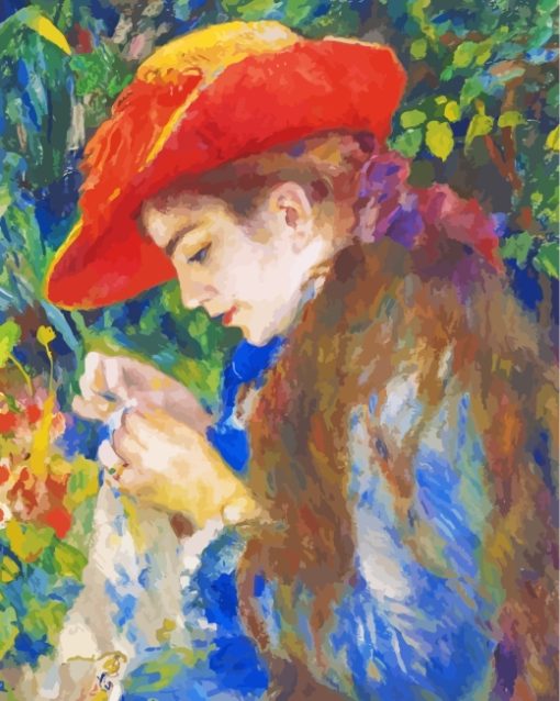Marie Therese durand-Ruel Sewing paint by numbers