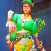 Mei Overwatch paint by numbers