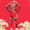 Michael Jordan Fan Art paint by numbers
