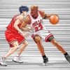 Michael Jordan Slam Anime paint by numbers