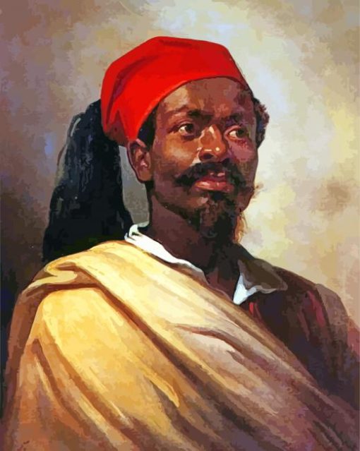 Moorish Man paint by numbers