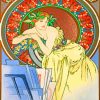 Mucha Artwork paint by numbers