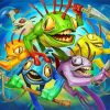 Murloc Warcraft paint by numbers