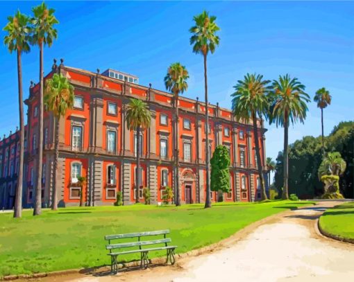 Naples Museo E Real Bosco Di Capodimonte paint by numbers