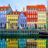 Nyhavn Denmark Buildings paint by numbers