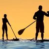Paddle Board Couple Goals paint by numbers