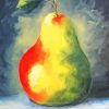 Pear Fruit paint by numbers