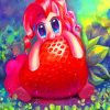 Pinkie And Strawberry paint by numbers