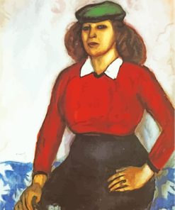 Portrait Of Artists Sister Chagall paint by numbers