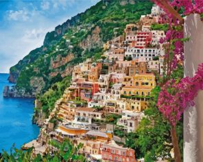 Positano Italy paint by numbers