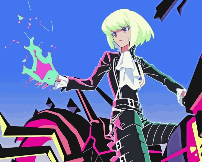 Promare Japanese Anime paint by numbers