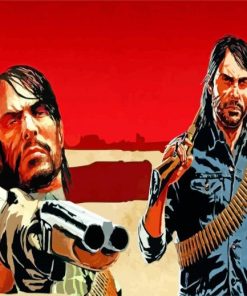red-dead-redemption-illustration-paint-by-numbers