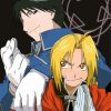 Roy Mustang And Edward Elric paint by numbers